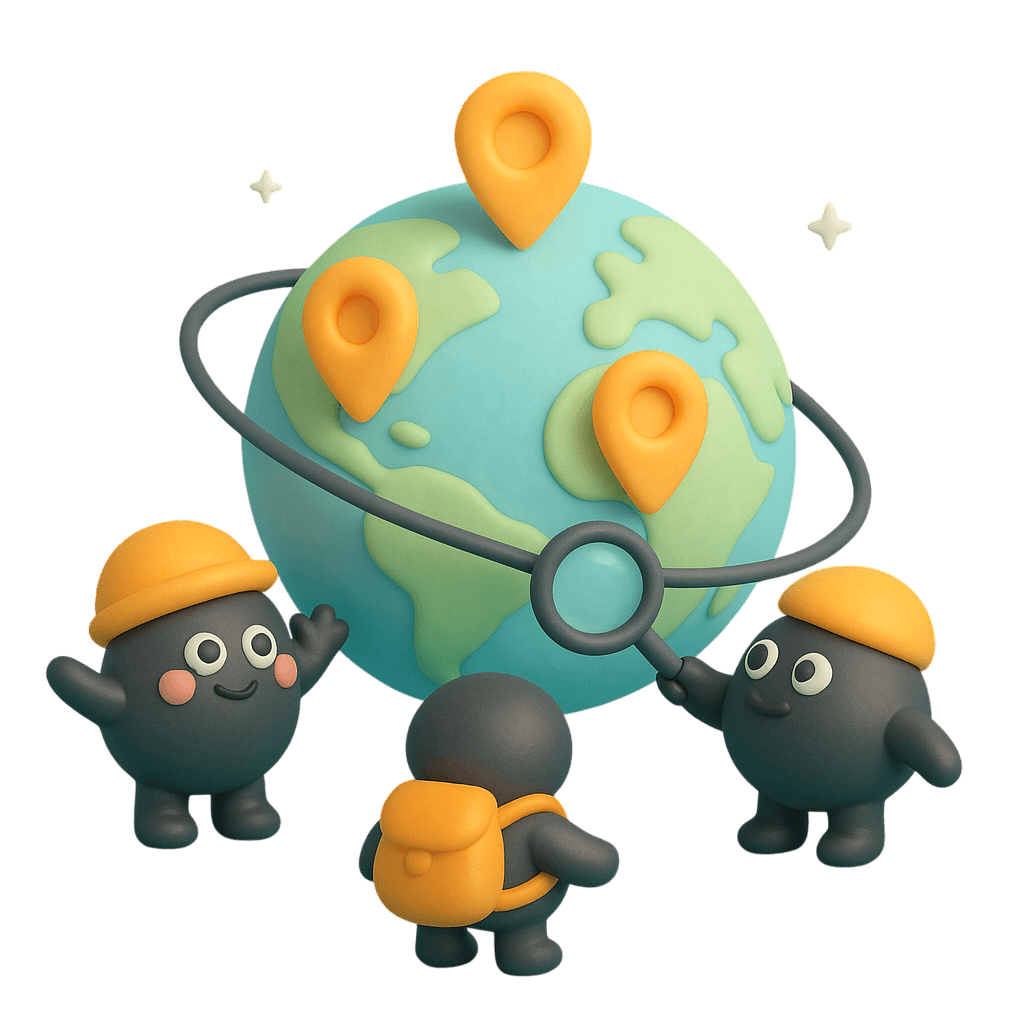 Traveling illustration